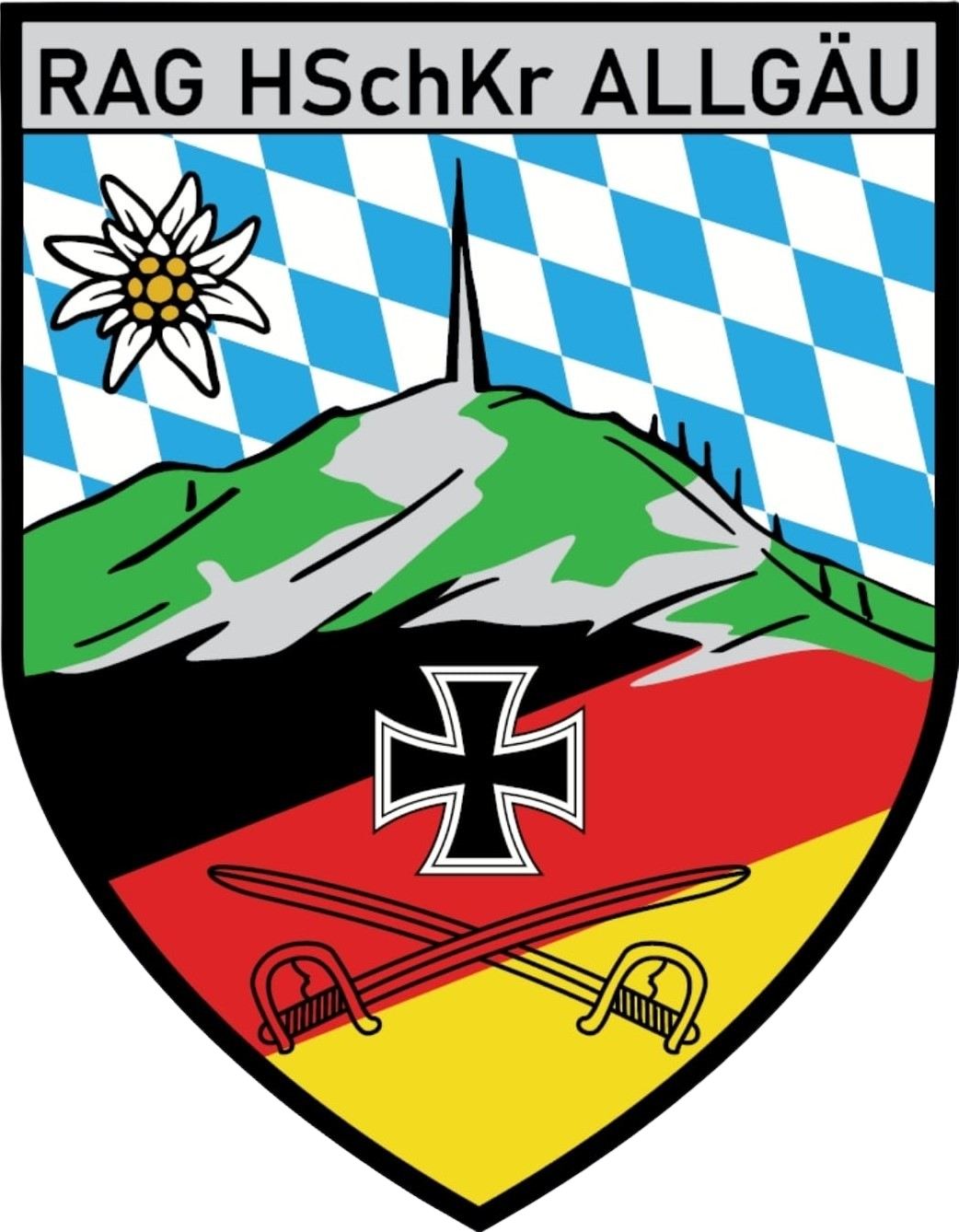 Wappen der RAG Heimatschutzkräfte Allgäu